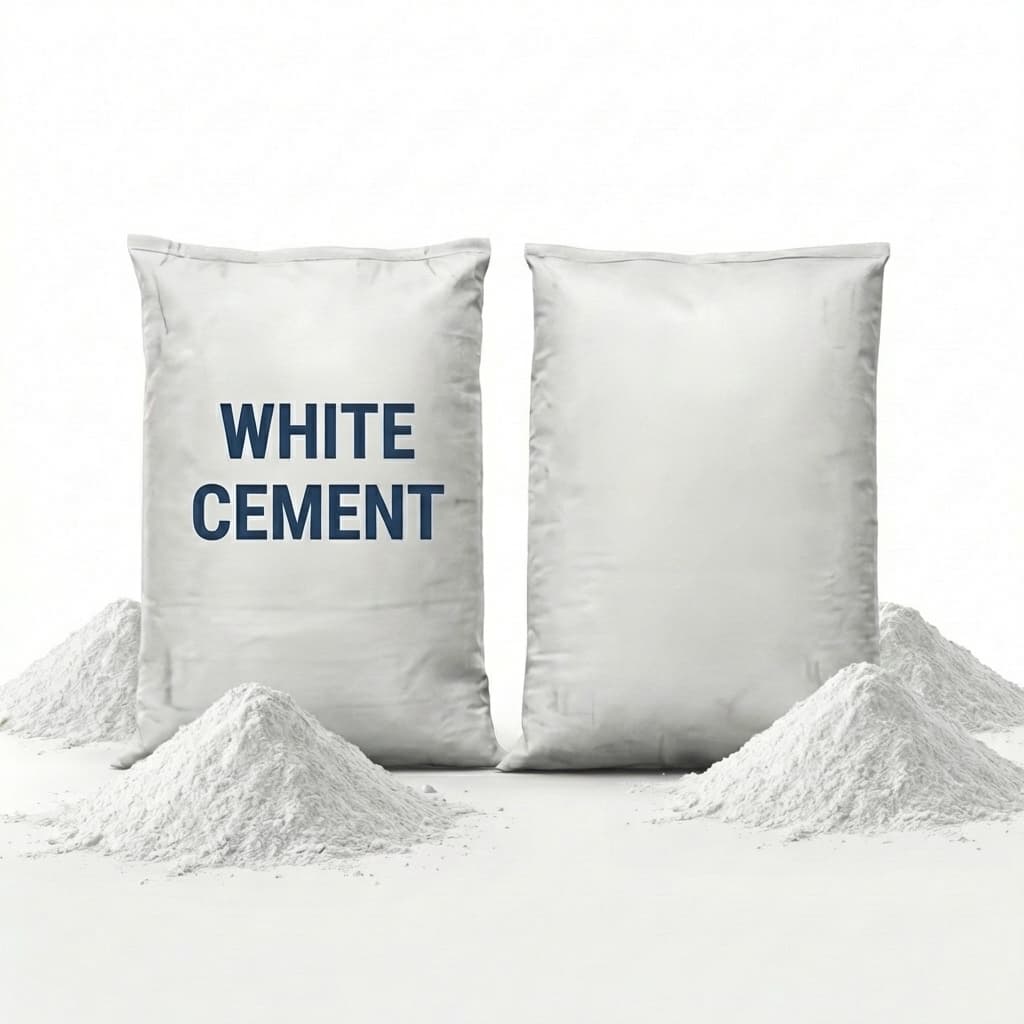 White cement