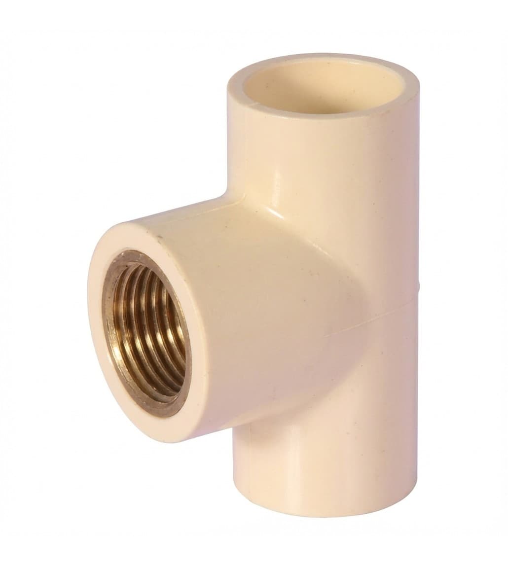 Tee Brass CPVC